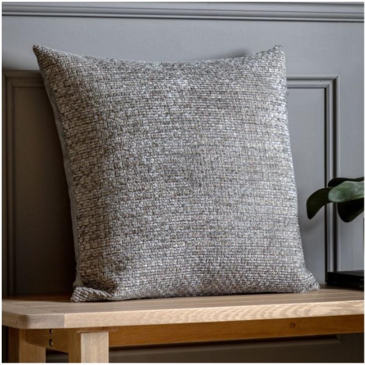 Boucle Natural Cushion - Grey – image 2