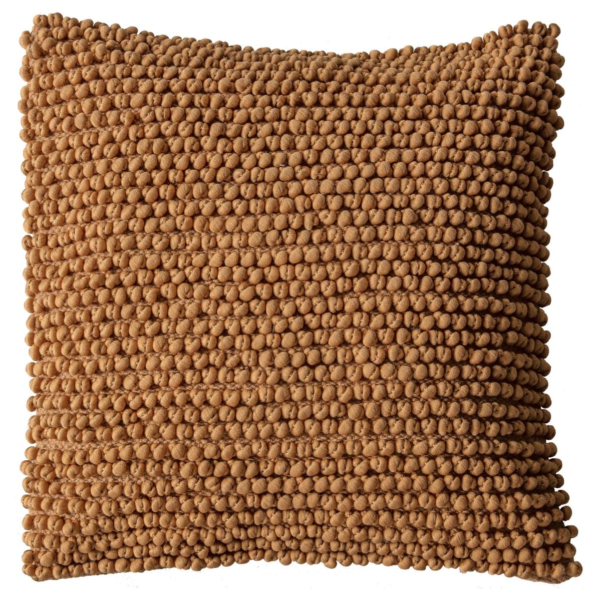 Pino Feather Filled Cushion - Tan In Brown – image 2