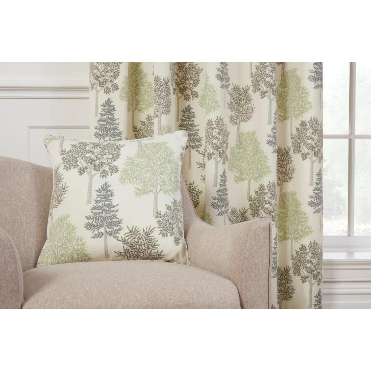 Sundour Coppice Green Filled Cushion – image 2
