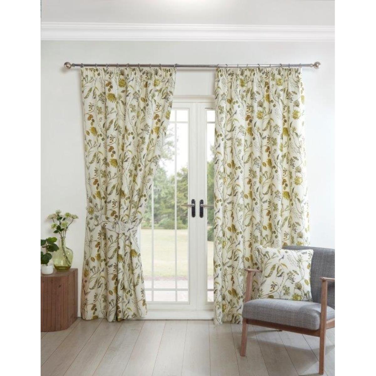 Sundour Grove Fennel Filled Cushion, Floral – image 3