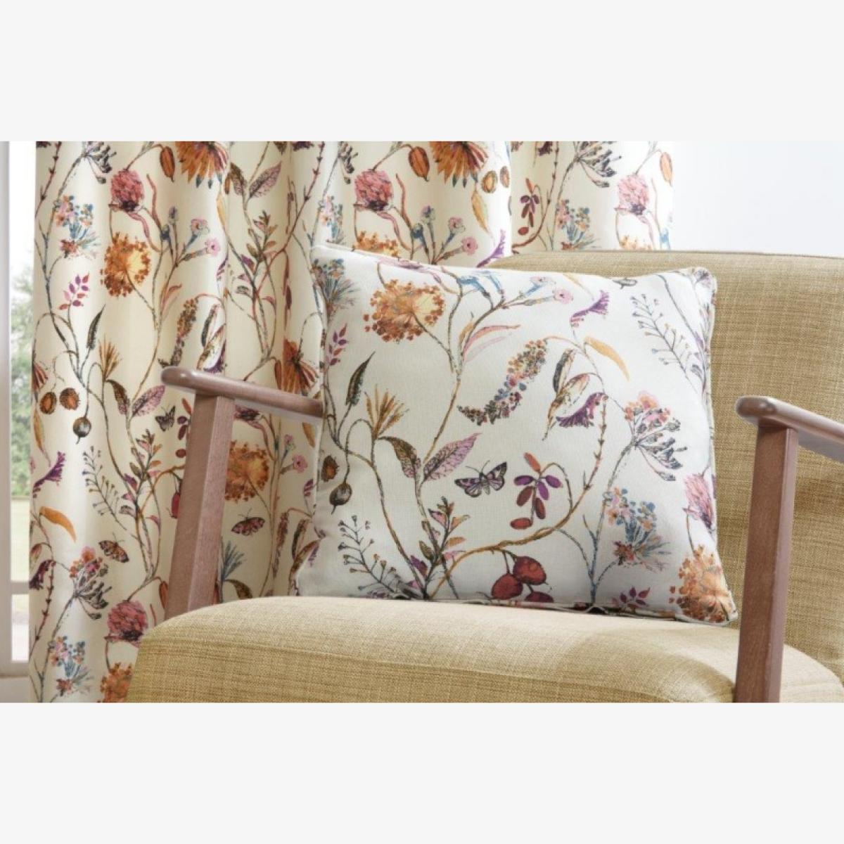 Sundour Grove Auburn Filled Cushion, Floral – image 1