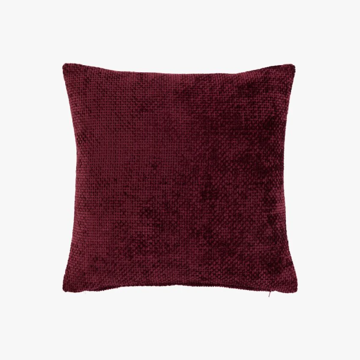 Velora Chenille Cushion in Merlot, Set of 2 – image 3