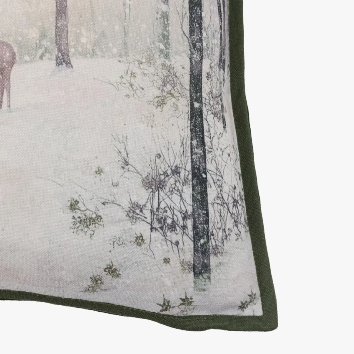 Nordic Woodland Stag Cushion – image 4