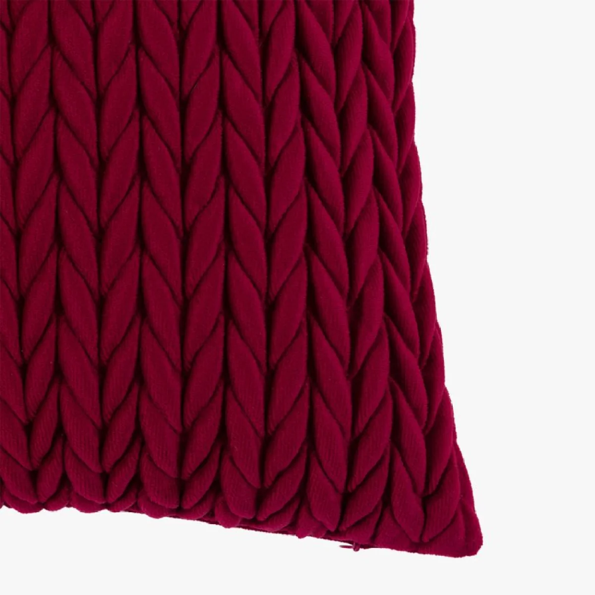 Mirelle Cushion in Merlot, Set of 2 – image 3