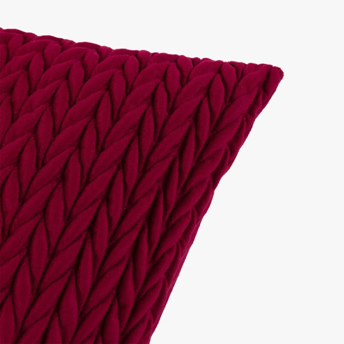 Mirelle Cushion in Merlot, Set of 2 – image 4