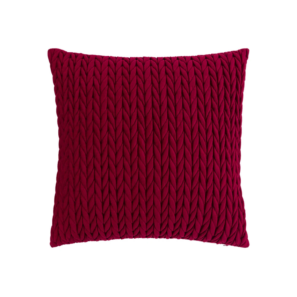 Mirelle Cushion in Merlot, Set of 2 – image 1