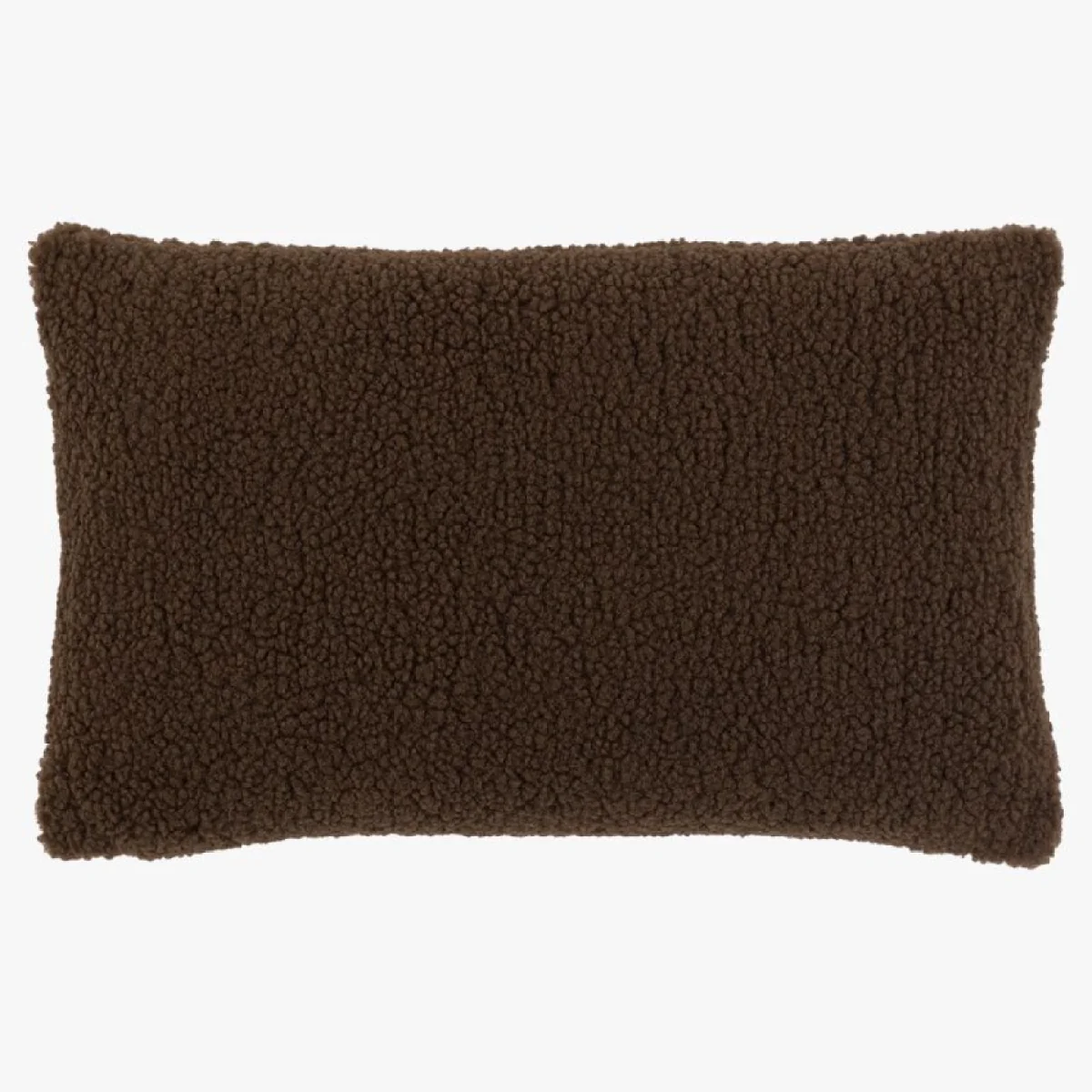 Autumnal Embroidered Cosy Cushion in Chocolate – image 3