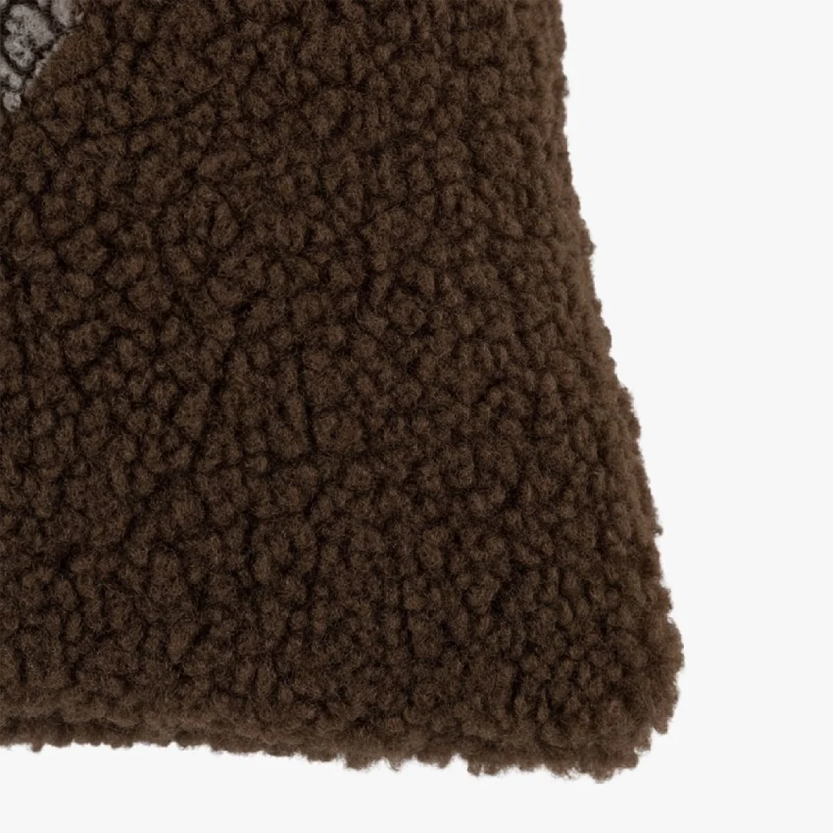 Autumnal Embroidered Cosy Cushion in Chocolate – image 4