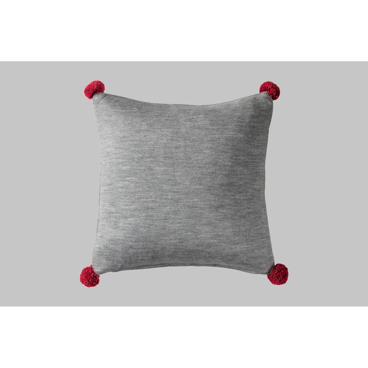 Reindeer a Dancing Grey Cushion – image 2