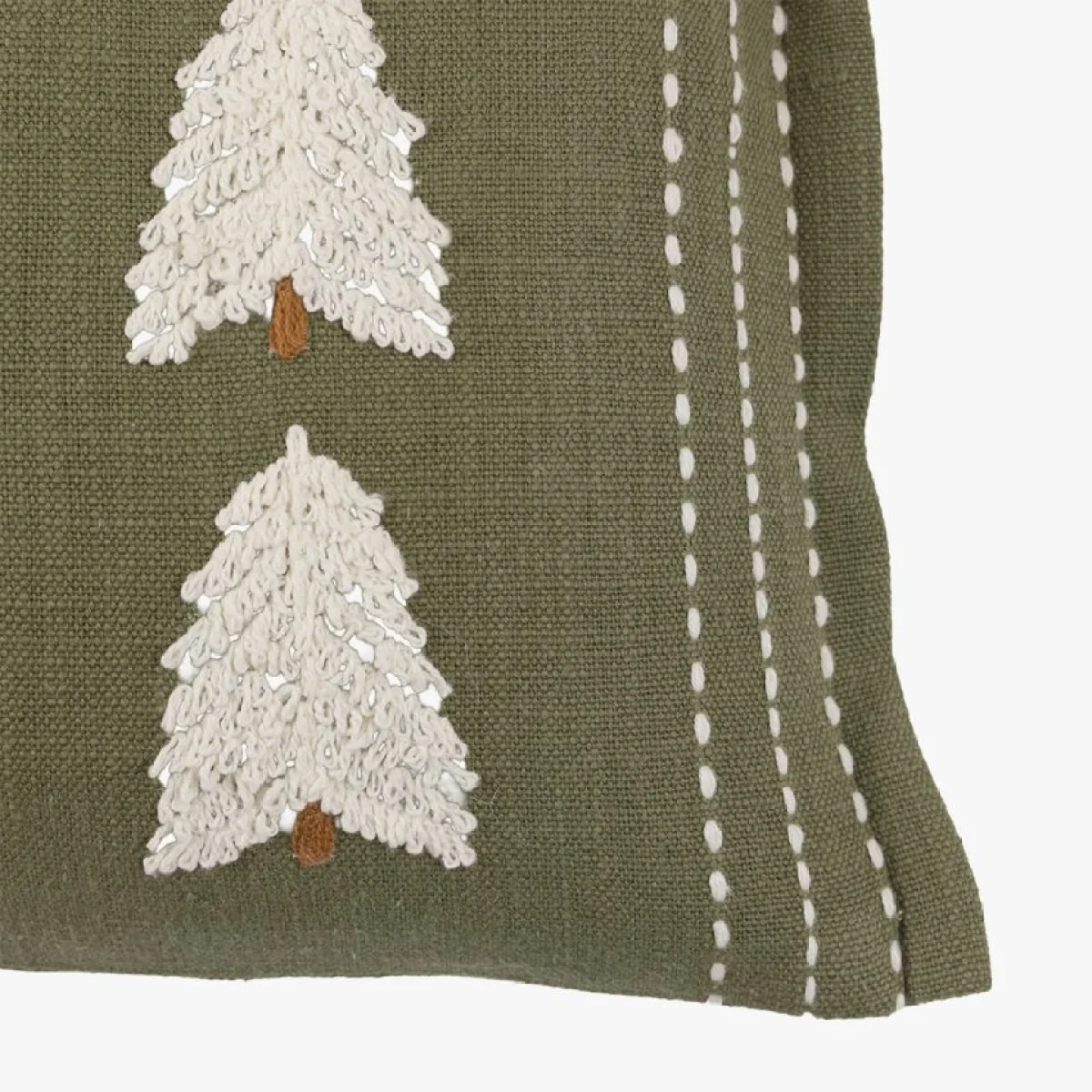 Nordic Woodland Tree Motif Cushion – image 4