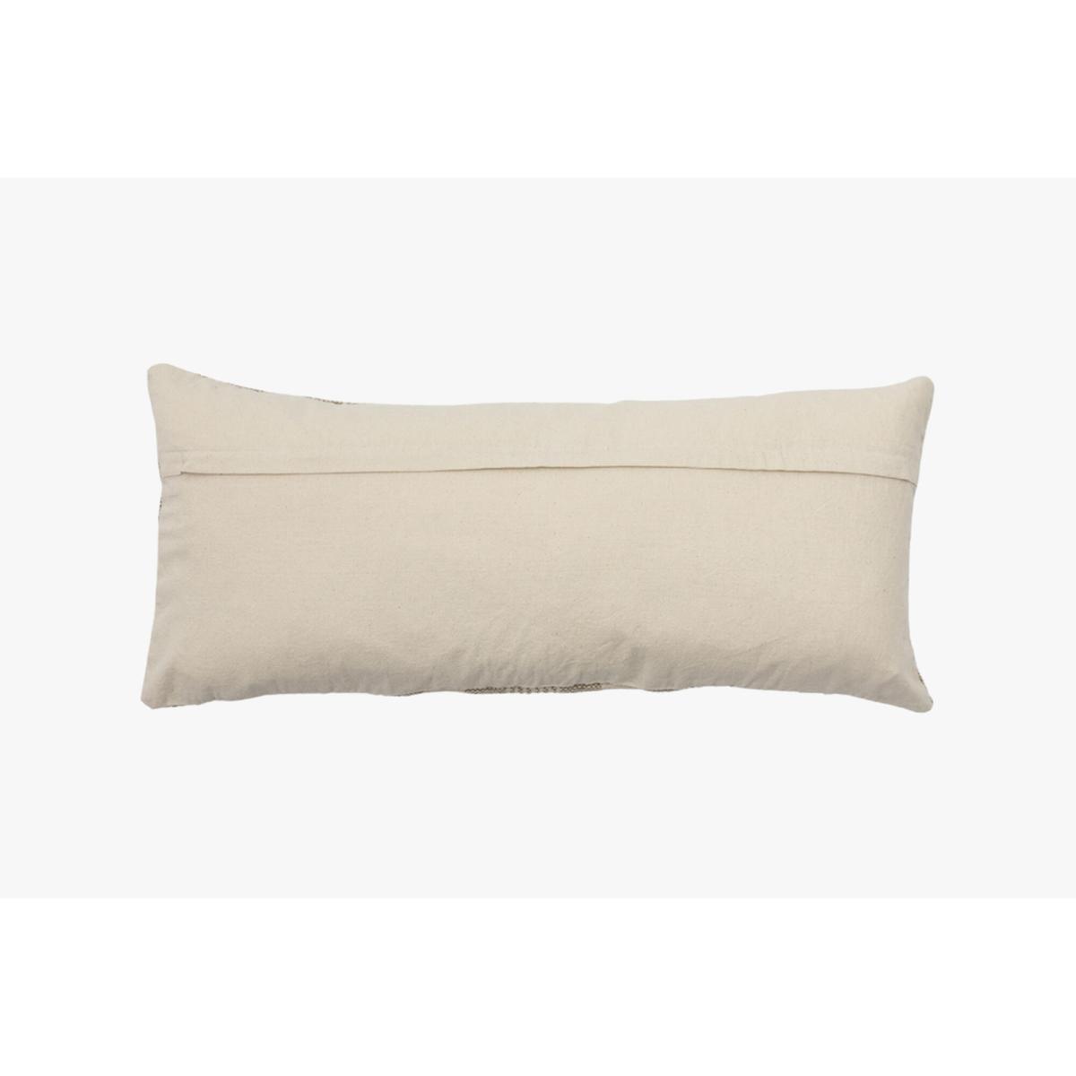 Plush-Up Stripe Rectangle Cushion in Taupe – image 3