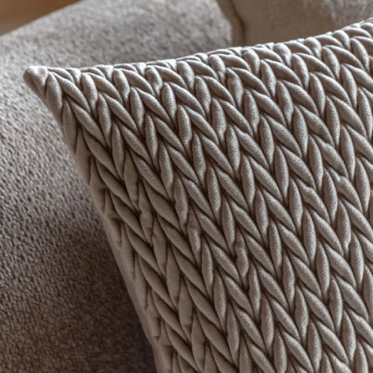 Mirelle Cushion in Stone, Set of 2 – image 5