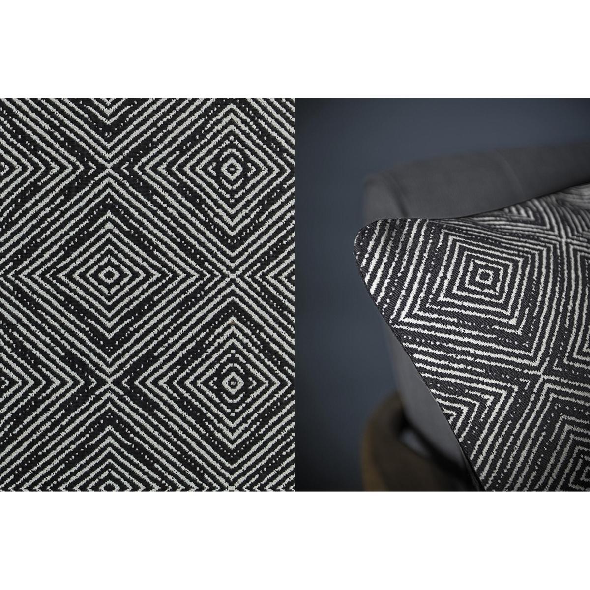 Fabian Monochrome Geo Cushion – image 3