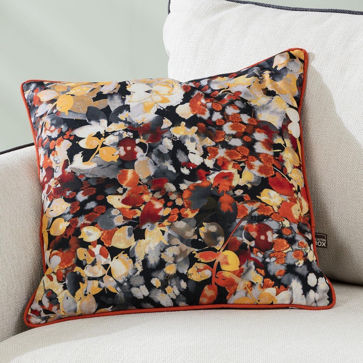 Quatropi Scatter Cushion Amber 45x45cm Orange – image 1