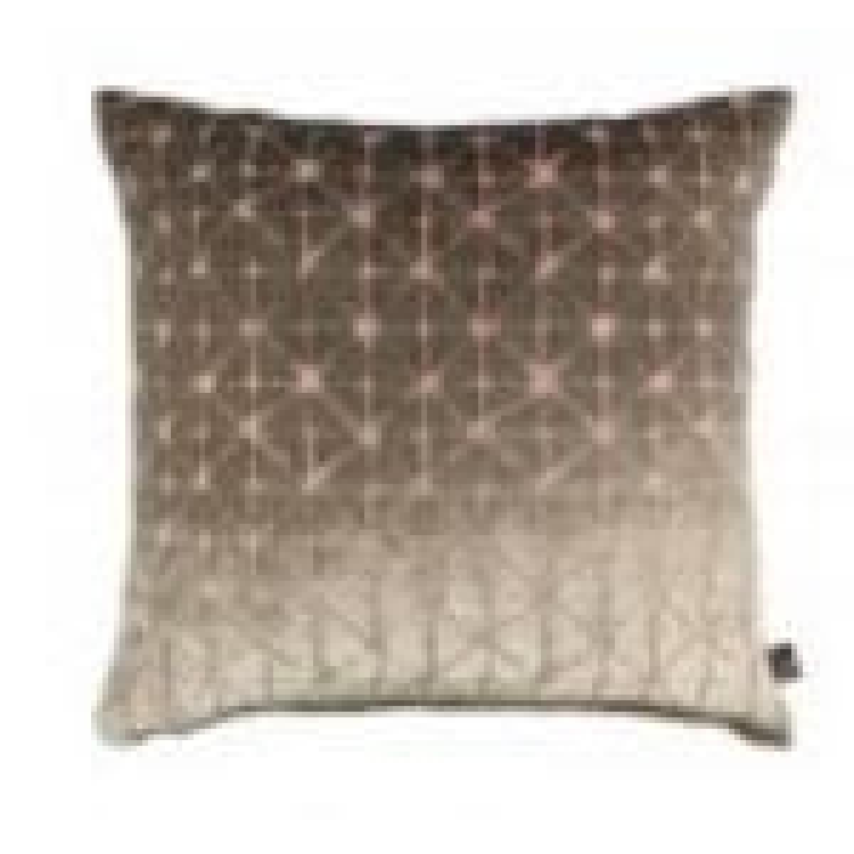 Velvet Starburst Scatter Cushion Pillow 430 x 430mm Square Blush Mink – image 3
