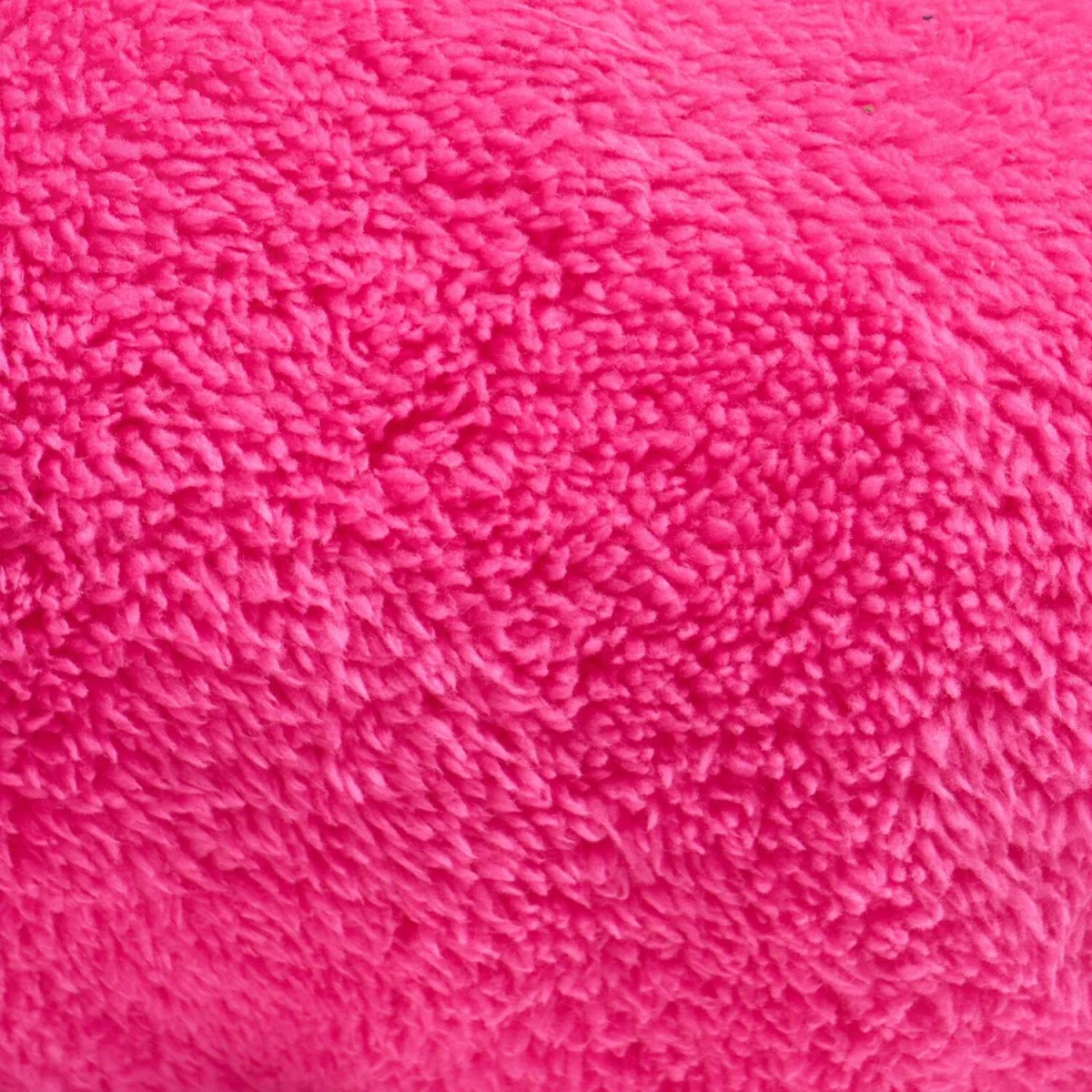 OHS Bow Embroidered Teddy Cuddle Cushion - Hot Pink – image 5