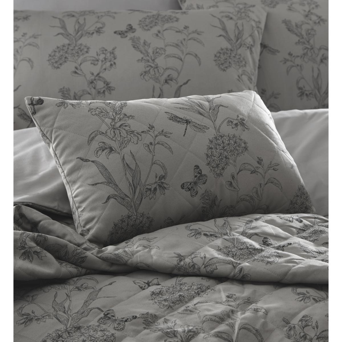 Arboretum Boudoir Cushion Pewter - Pewter – image 1