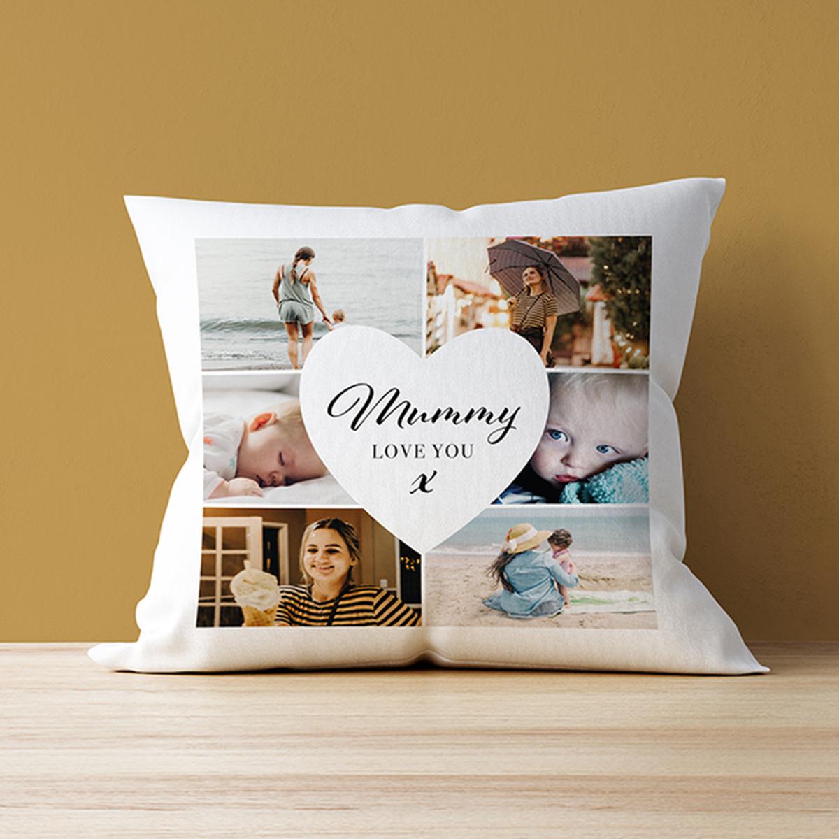 Six Photo Cushion - Mummy Love You – image 2