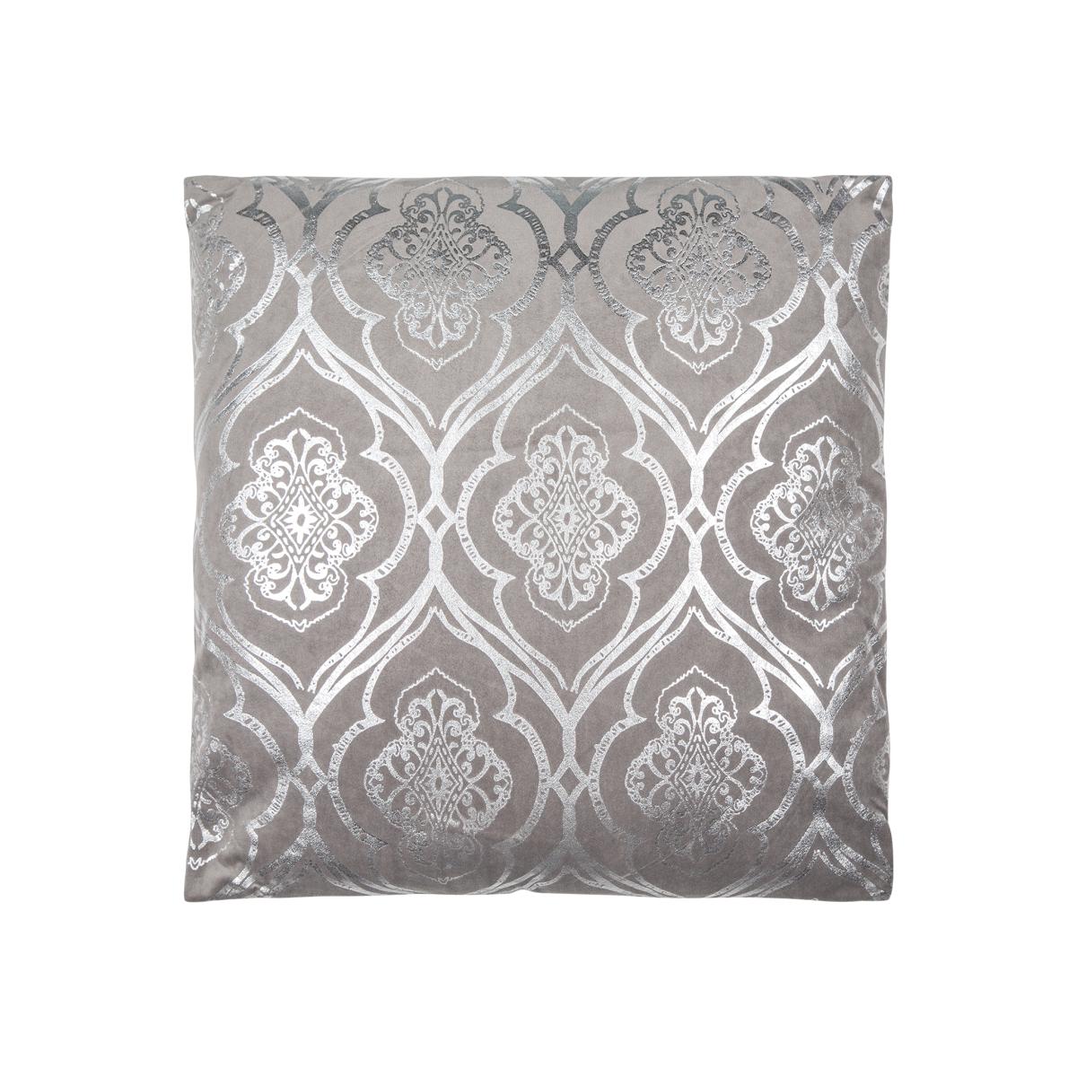 Ourika Large Grey Cushion - Silver – image 1