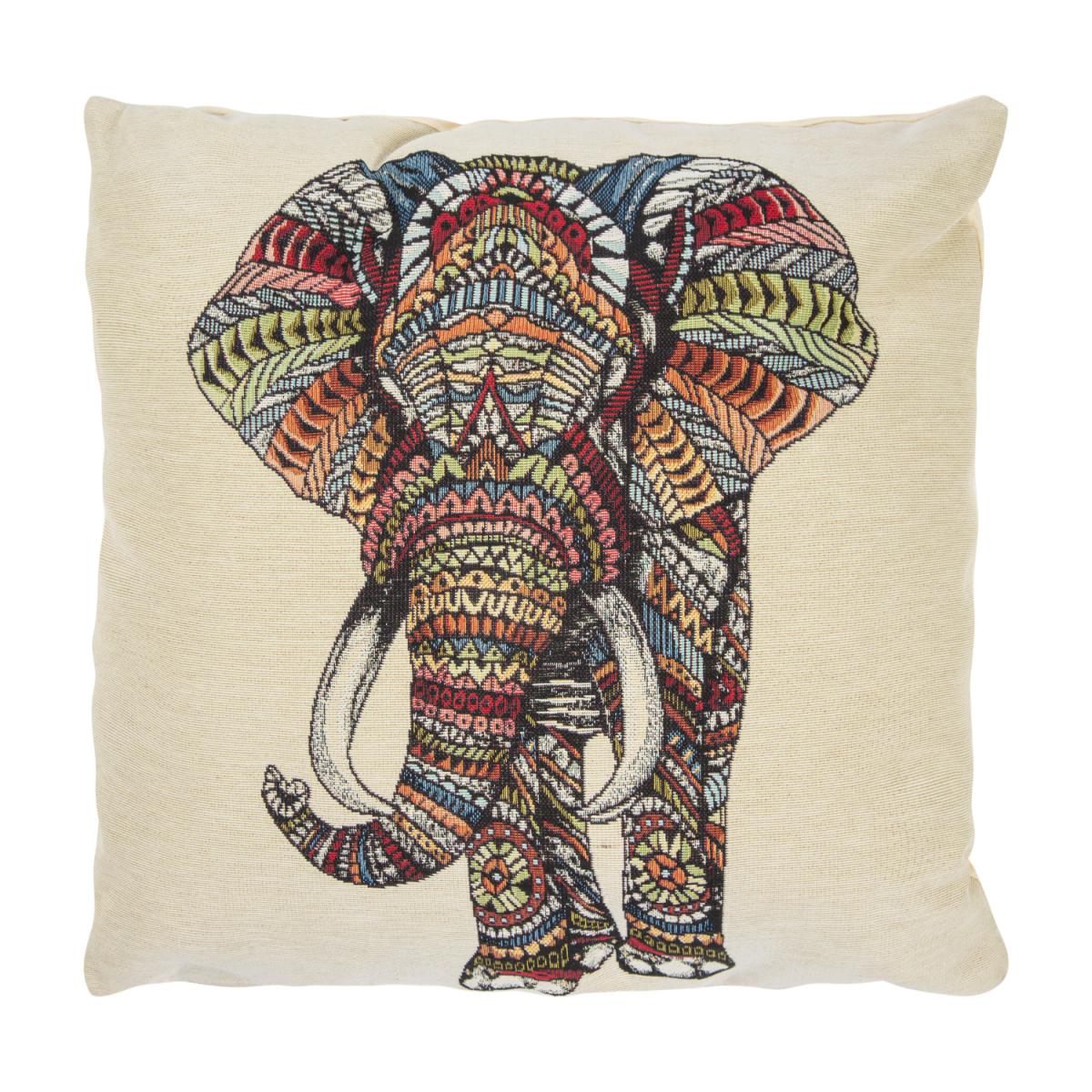 Elephant Brights Cushion - Neutral – image 2