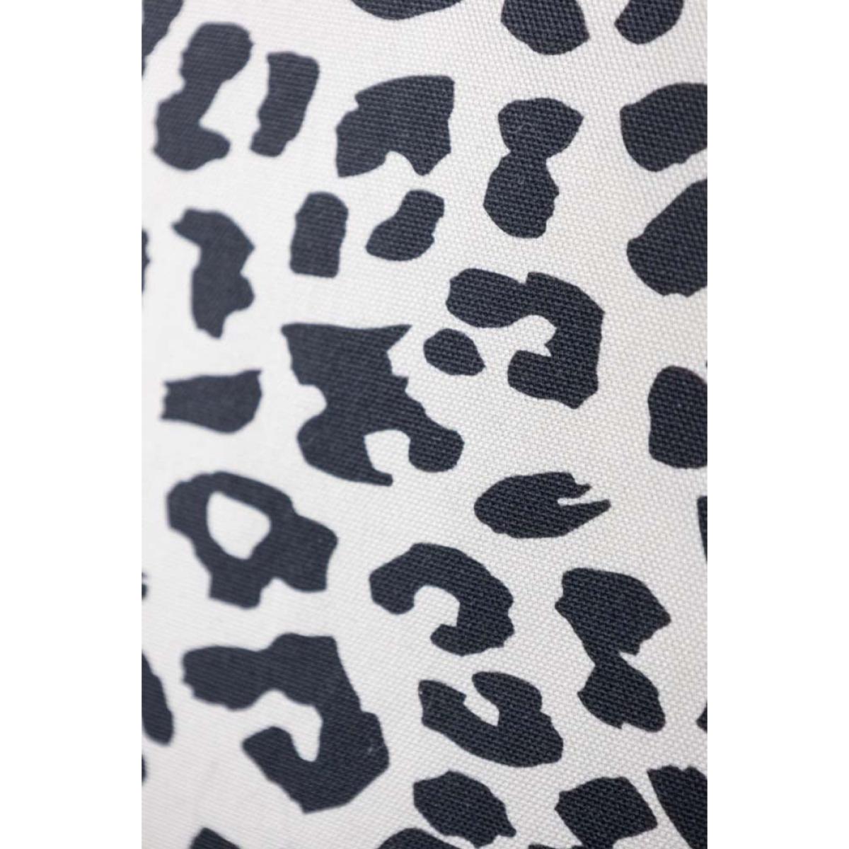 Monochrome Leopard Sit The Fuck Down Cushion – image 4