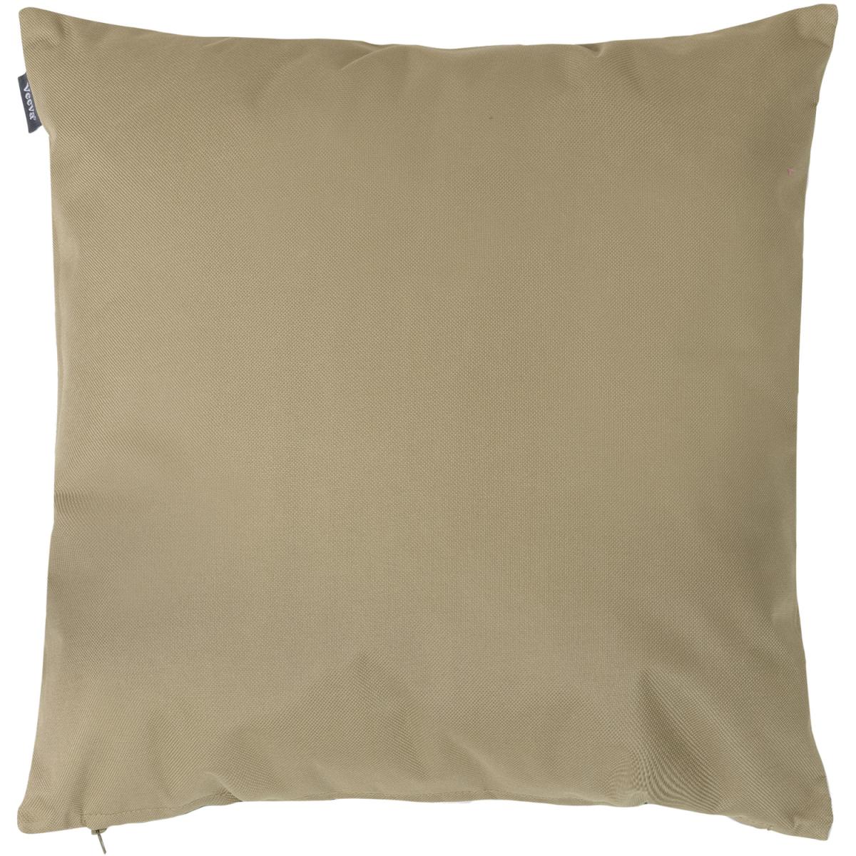 Monstera Leaf Print Outdoor Cushion - Olive Reverse - Green / 1 – image 3