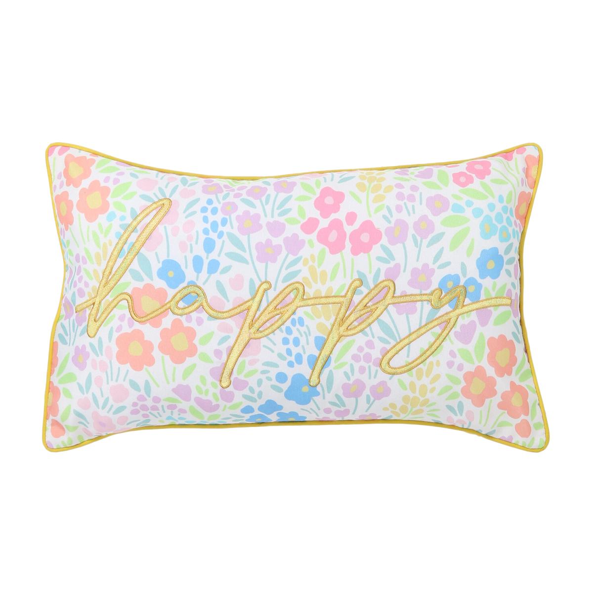 Spring Floral Cushion