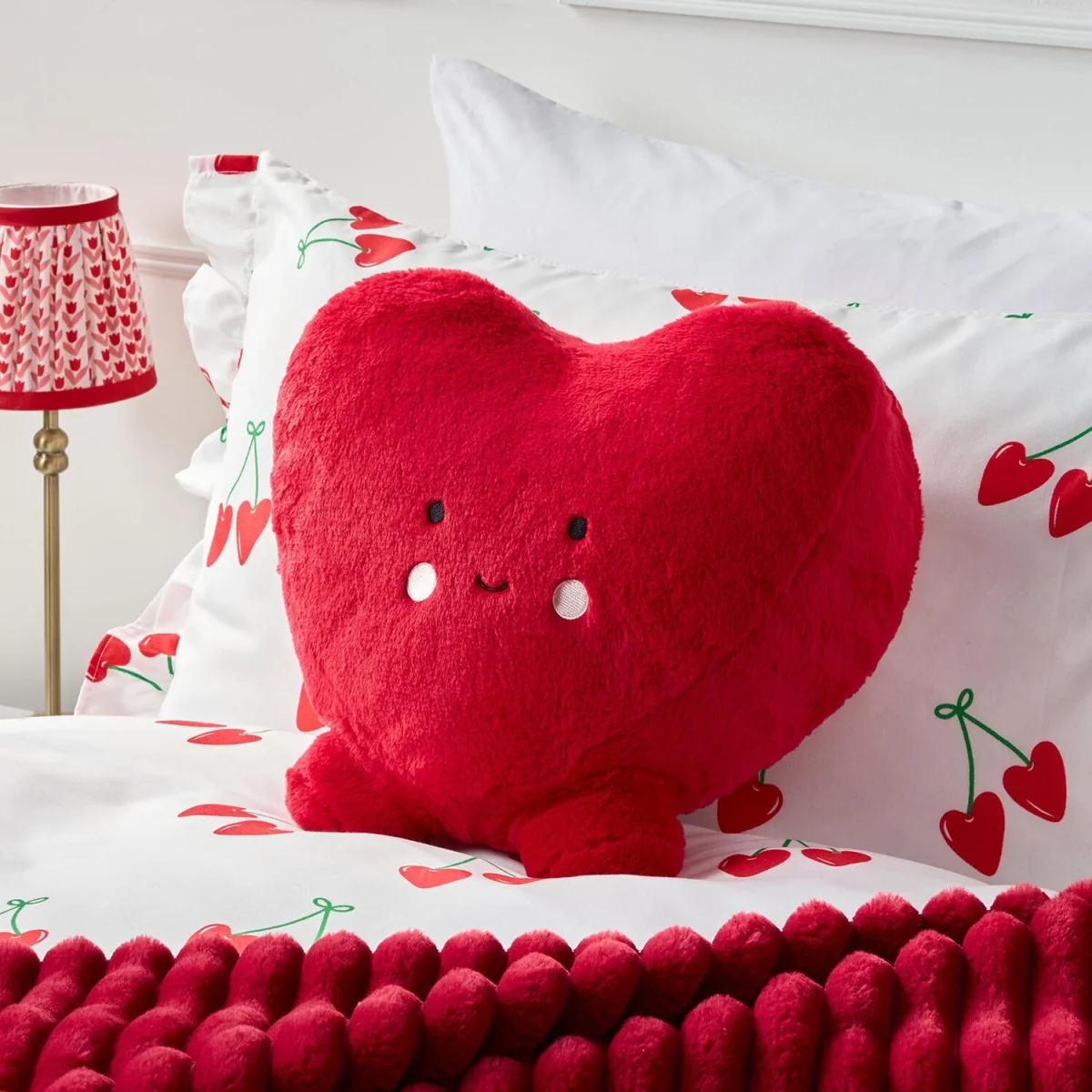 OHS Heart Shaped Cushion - Red – image 2