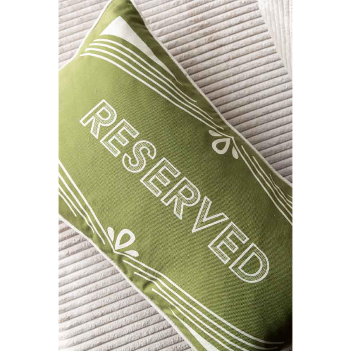 Heritage Reserved Cushion In Green – image 3