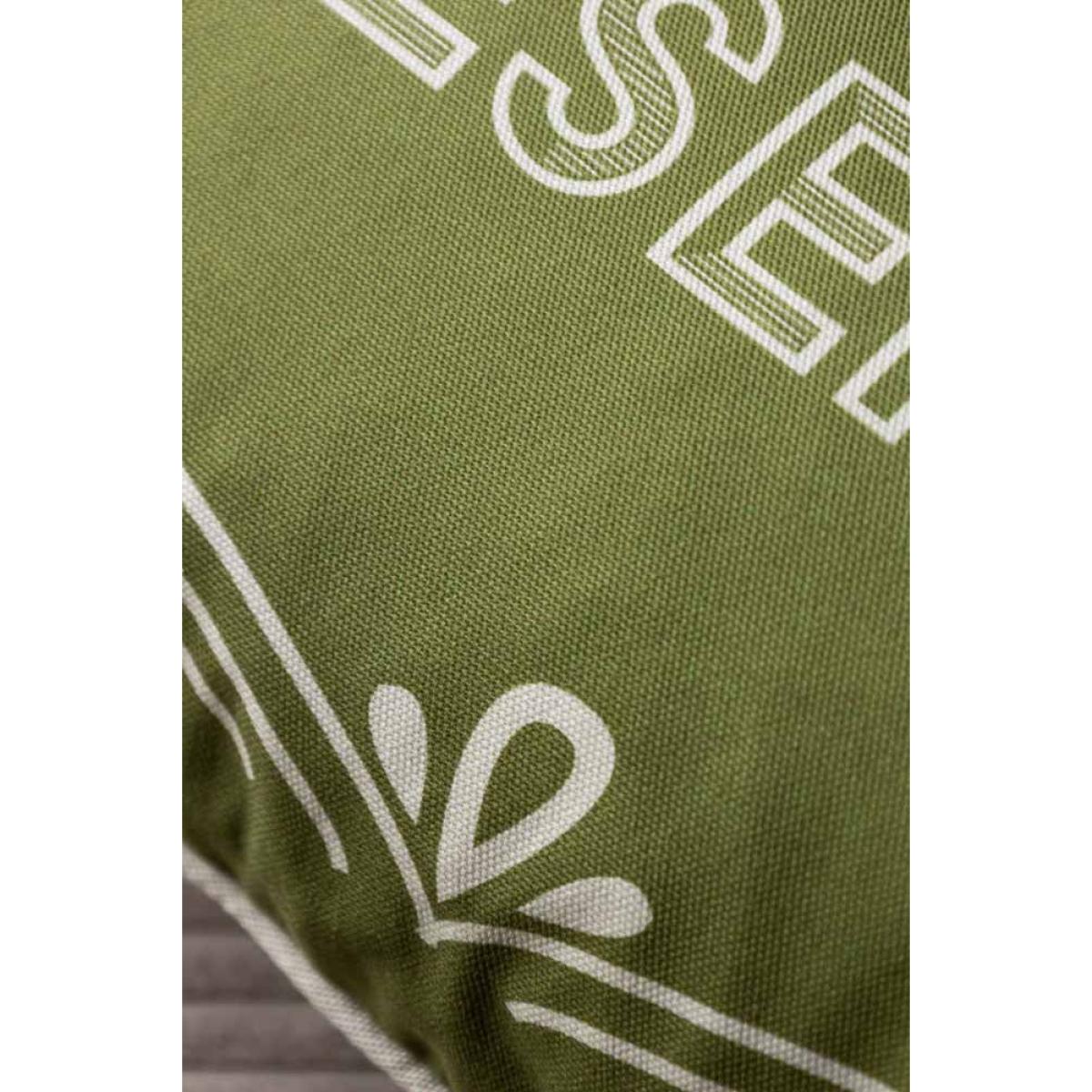 Heritage Reserved Cushion In Green – image 4