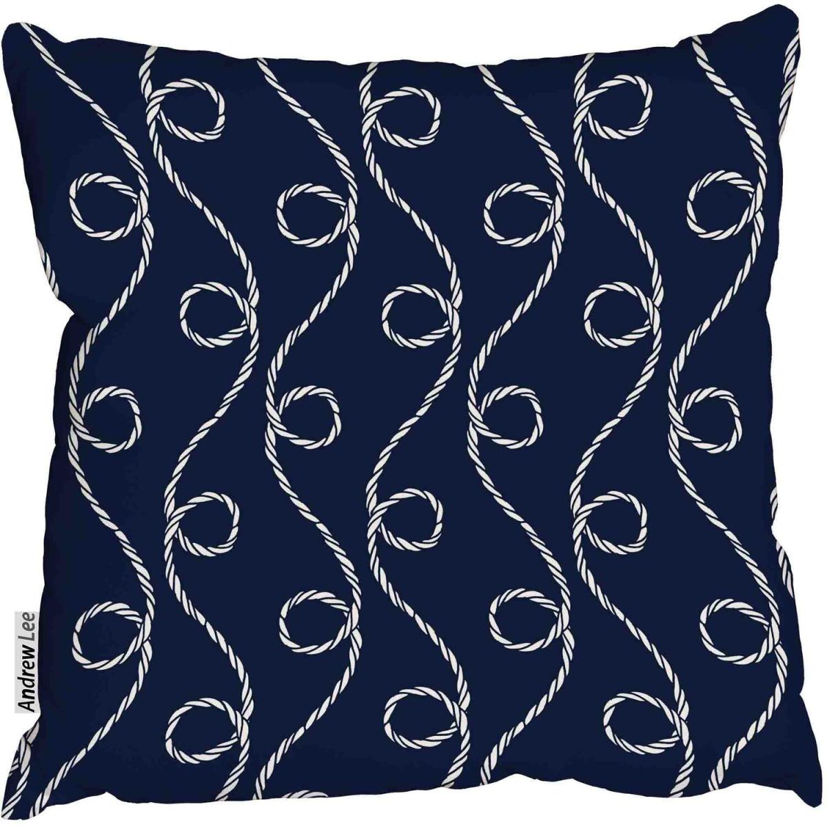 Endless navy Outdoor Cushion - Blue / 60cm – image 2