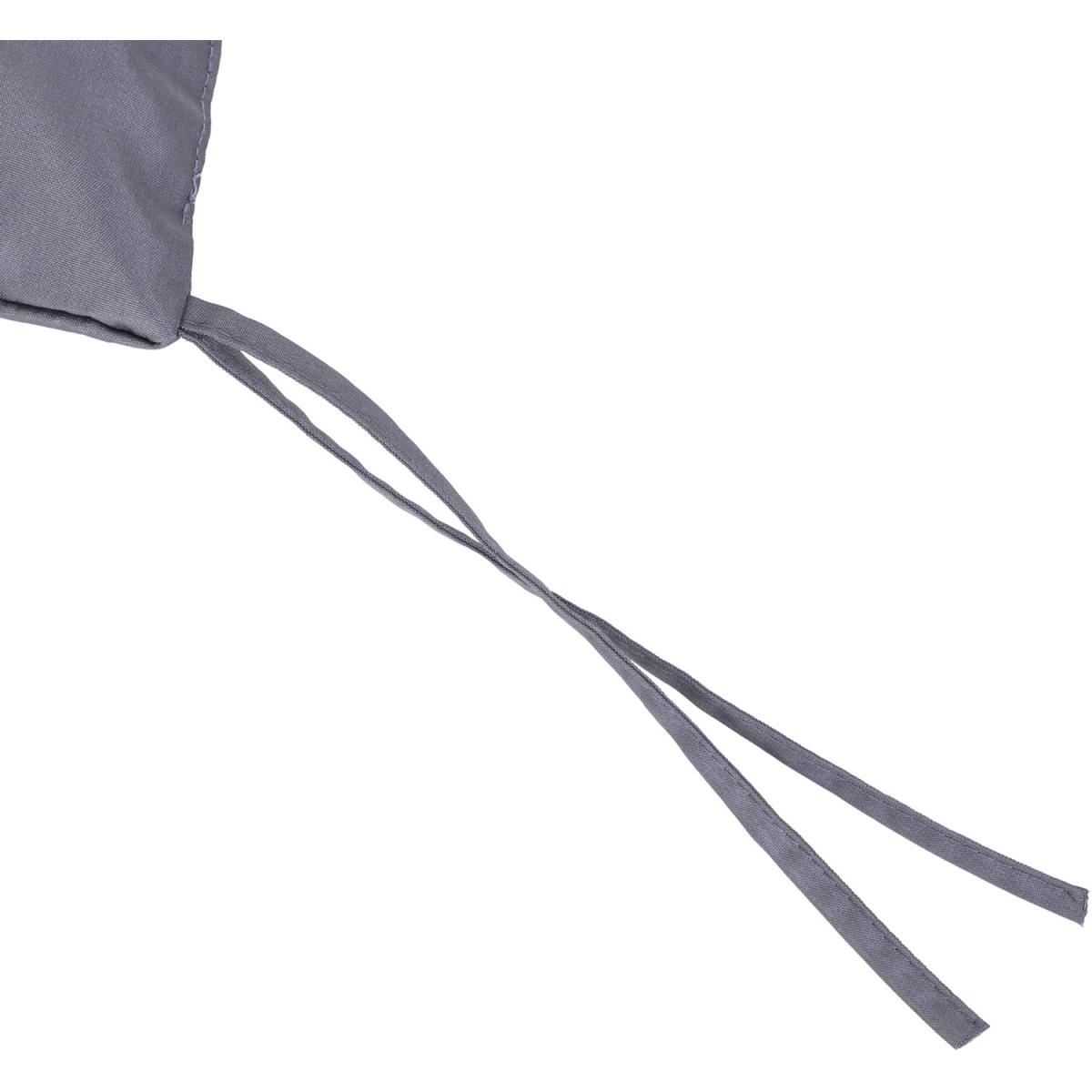Garden Bench Cushion 2 Seater Swing Chair - Dark Grey – image 7