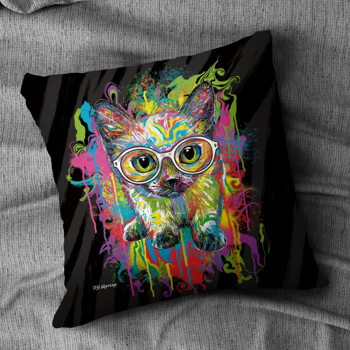 PD Moreno Rochelle the Cat Cushion - Velvet – image 1