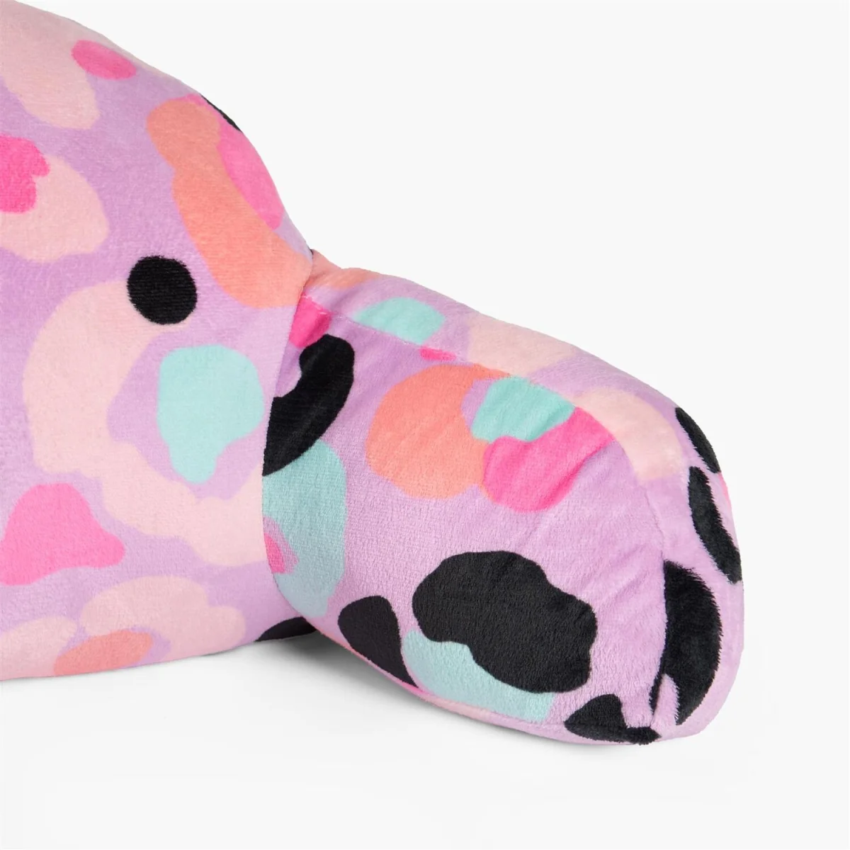 OHS Kids Leopard Fleece Cuddle Cushion - Lilac – image 5