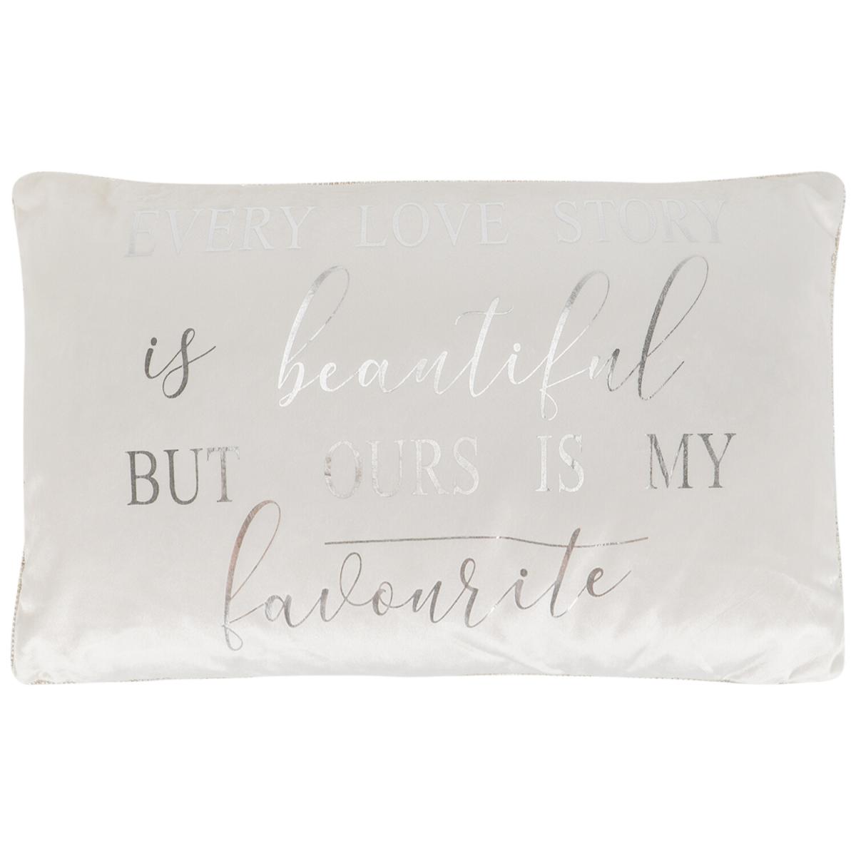 Every Love Story Pearl Cushion – image 2