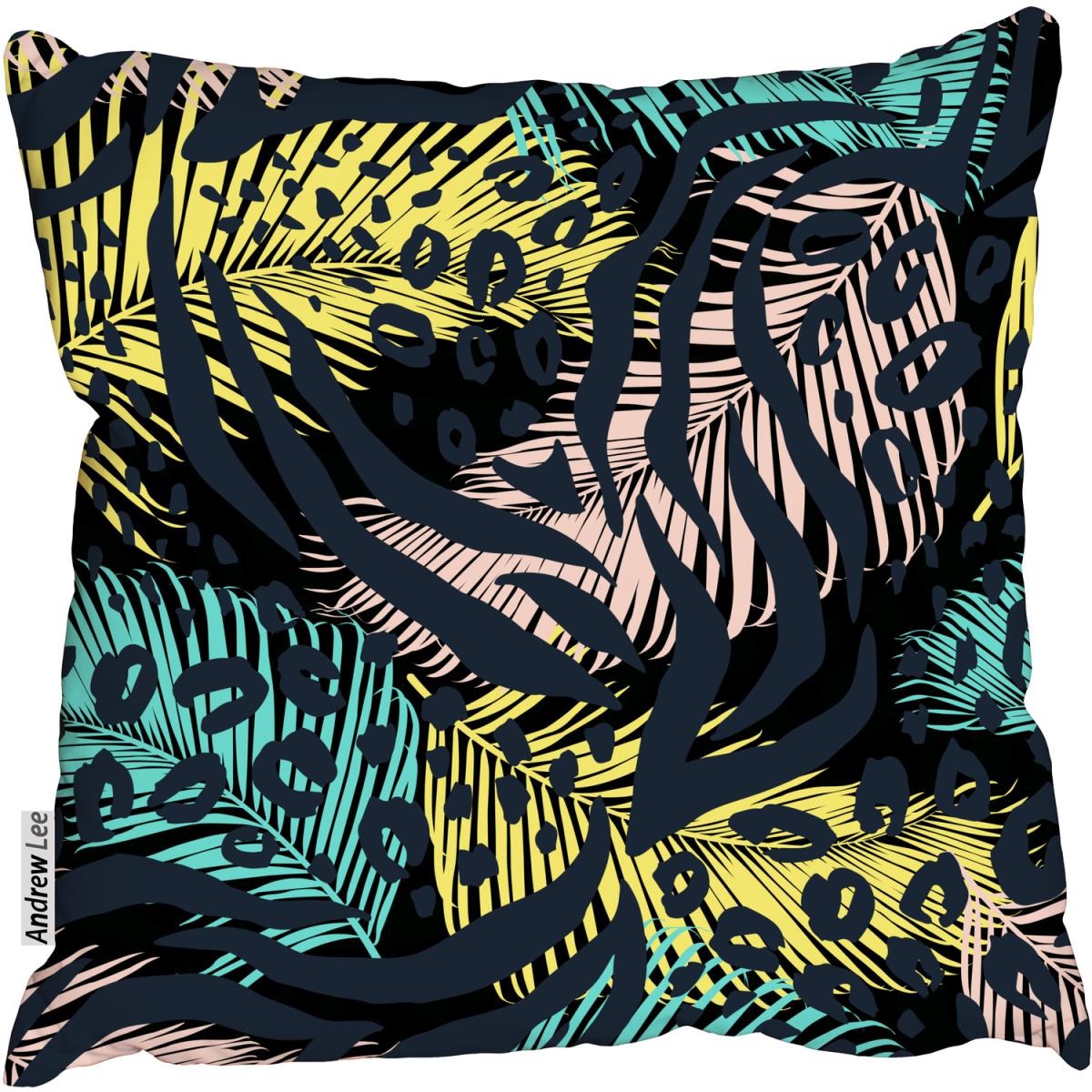 Botanical Animal print Cushion - Green / 60cm – image 2