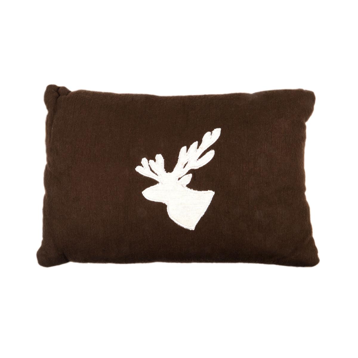 Brushed Cotton Deer Cushion – image 2