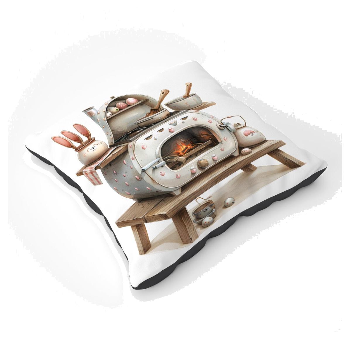 Easter Egg Oven Floor Cushion - Neutral