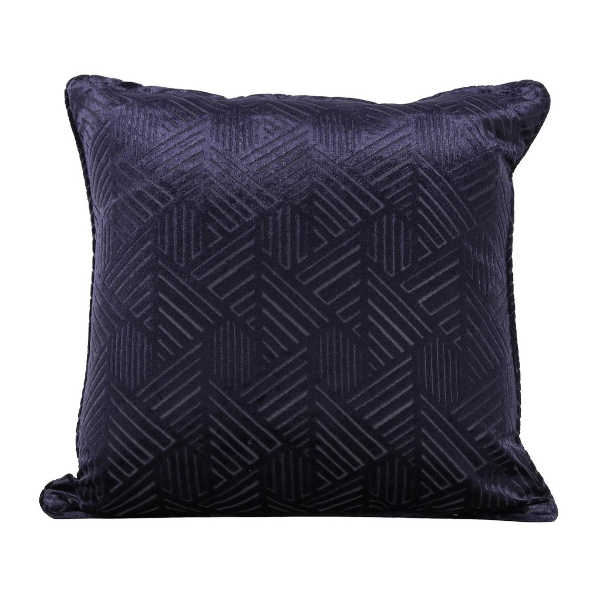 Malone Geometric Velvet Cushion – image 2