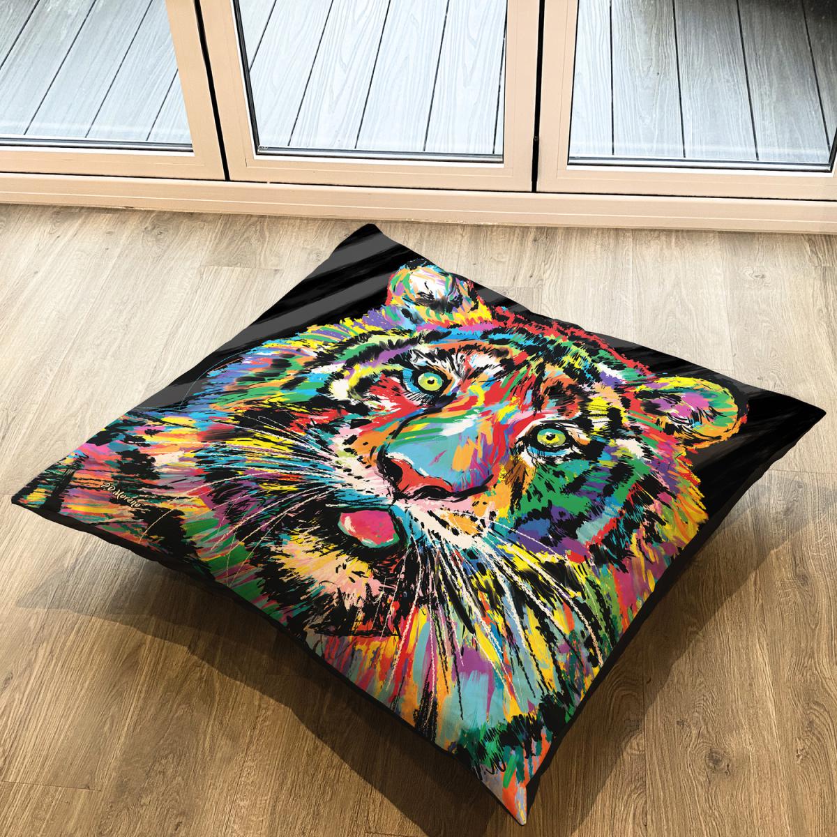 Julia the Tiger Floor Cushion – image 1