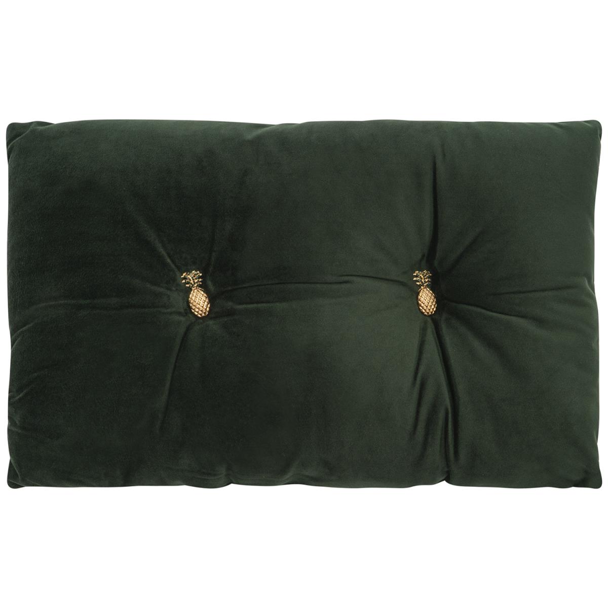 Pineapple Embellished Cushion Emerald - Green – image 2