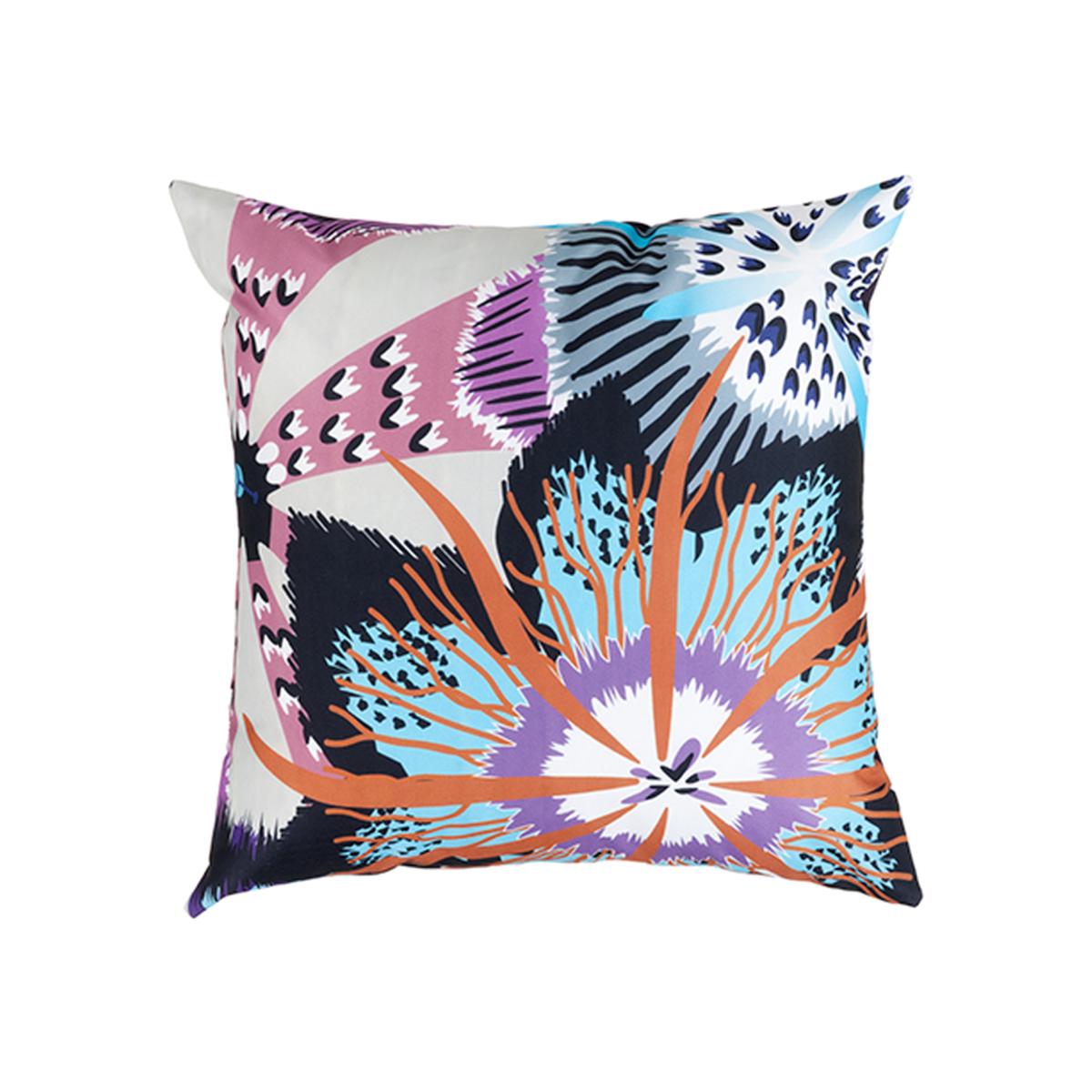 Outdoor Flora Lilac Design Cushion - Lilac / 8