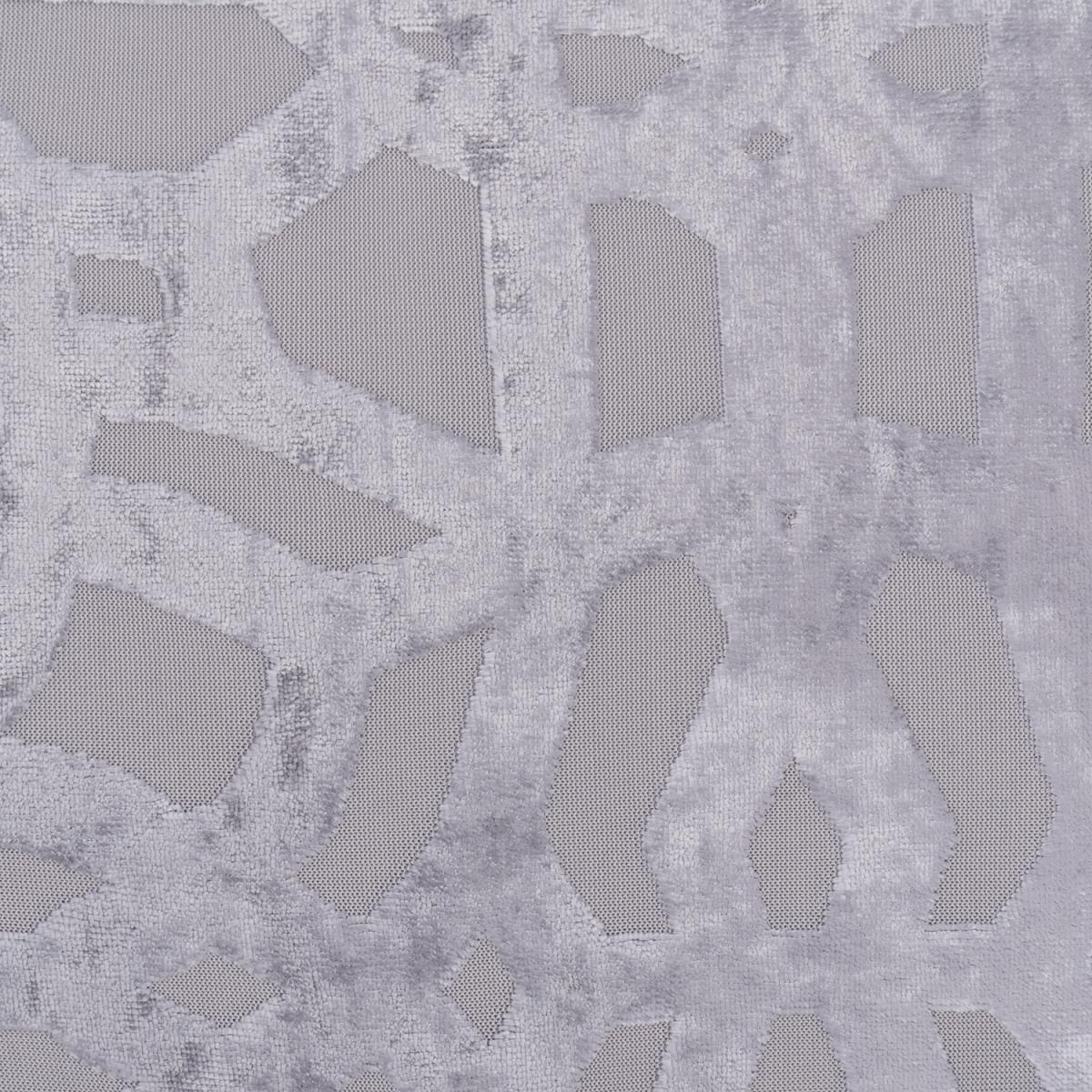 Grace Cut Out Velvet Cushion - Dove Grey – image 3