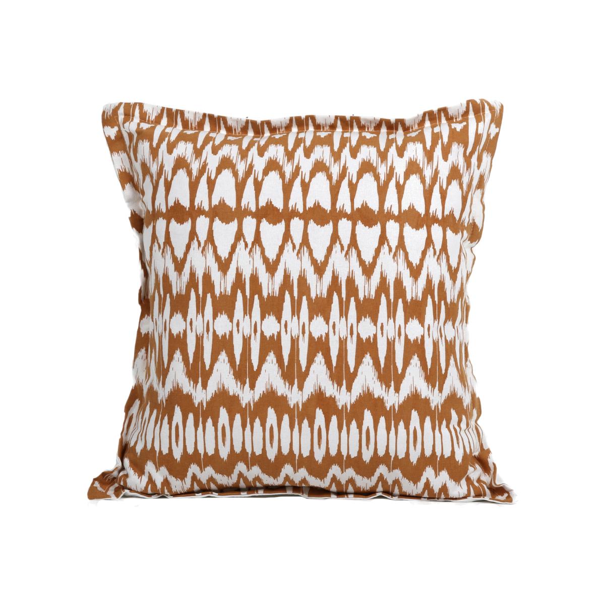 Sumatra Ikat Cushion - Ginger