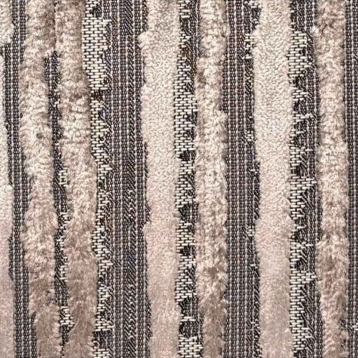 Meridian Stripe Cushion - Silver – image 2