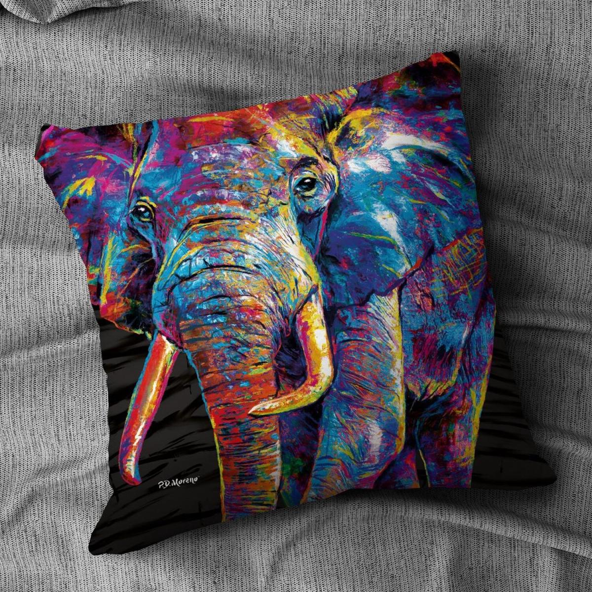 PD Moreno Dewey the Elephant Cushion - Velvet – image 1