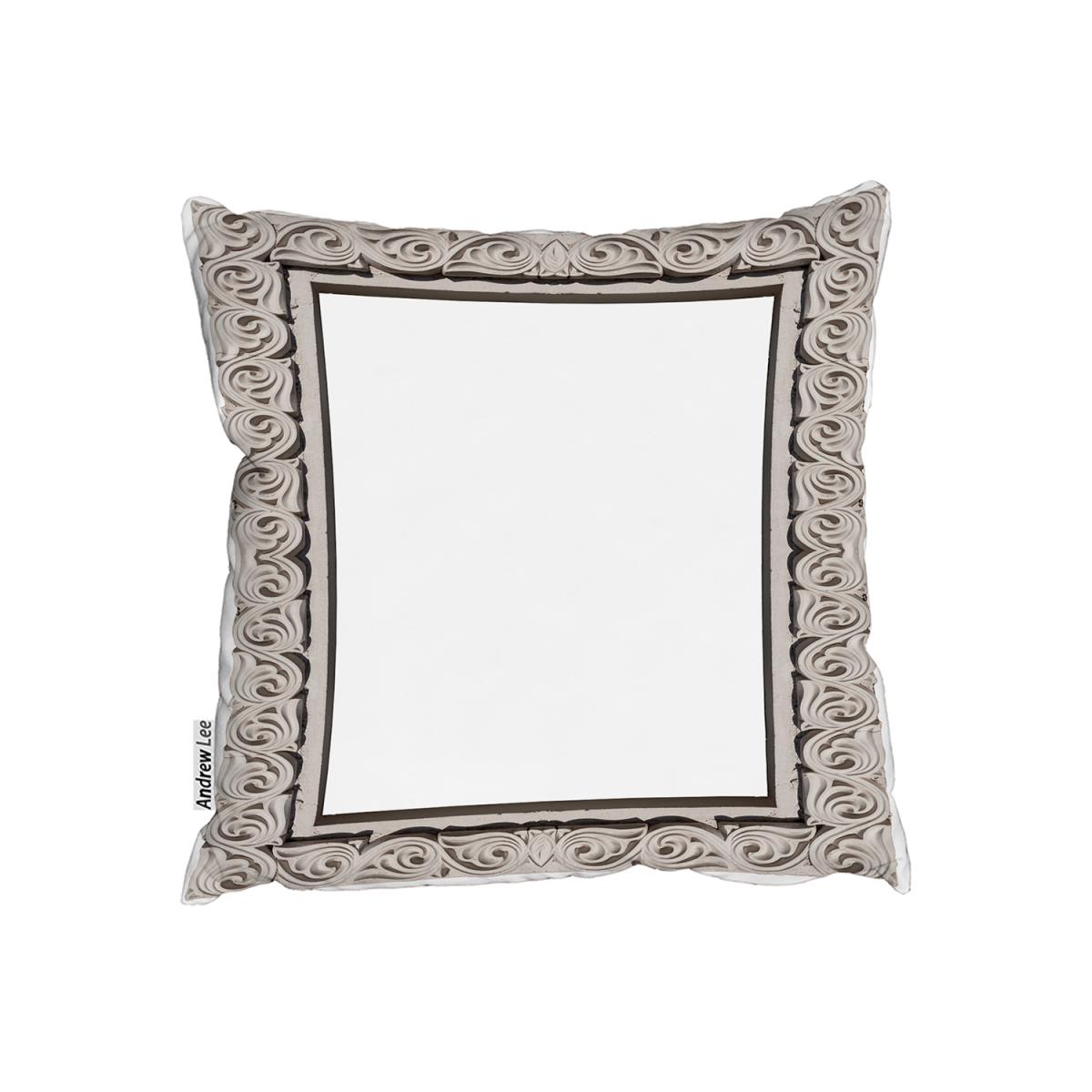 Concrete Frame Outdoor Cushion - Brown / 45cm – image 2