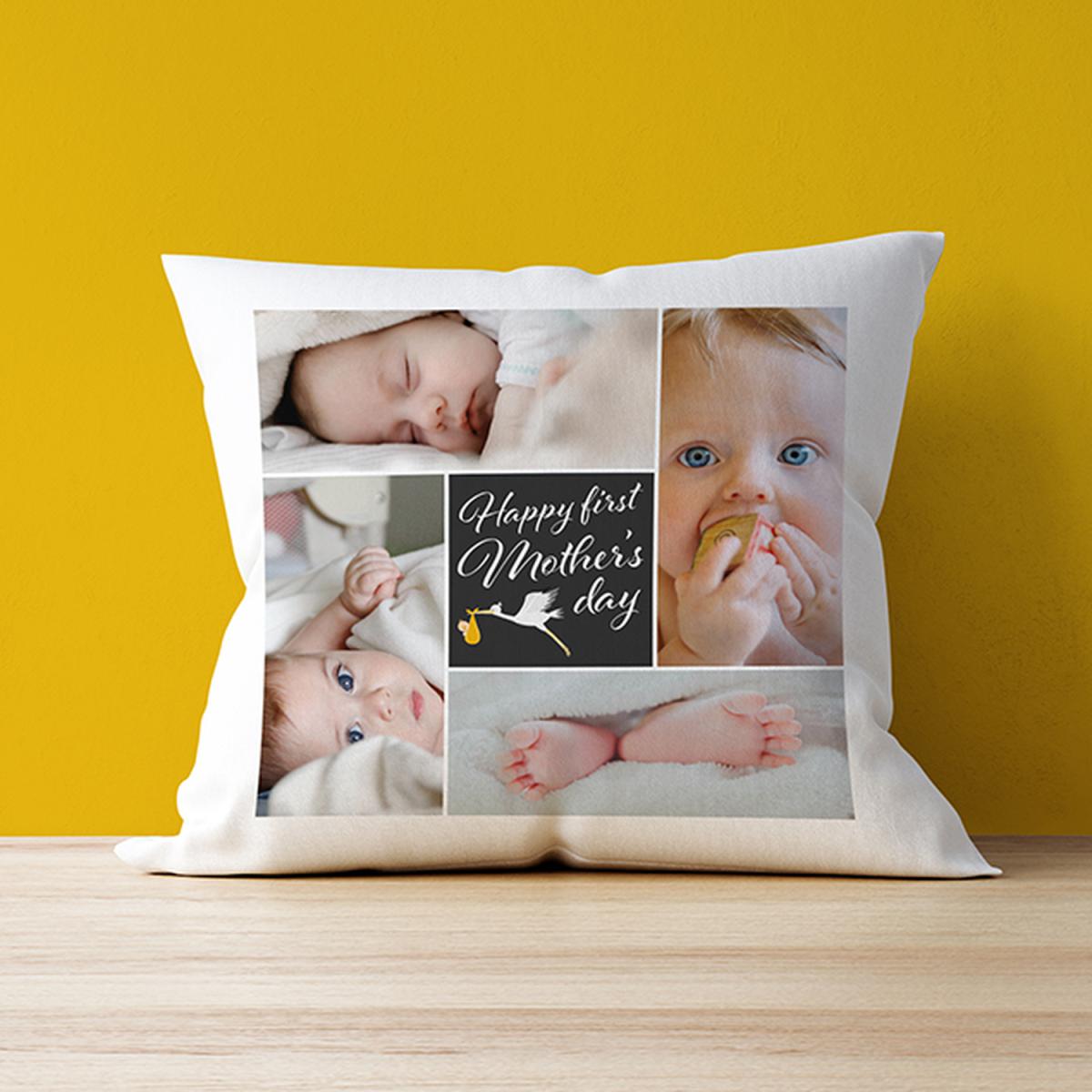 First Mother's Day Four Photo Cushion – image 2