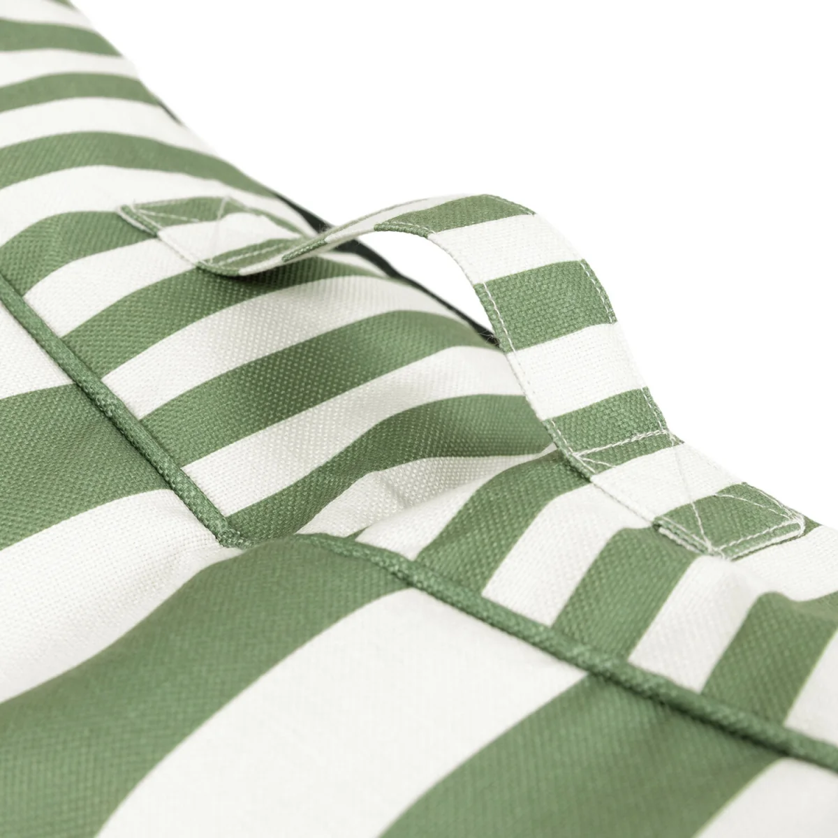 icon Solus Floor Cushion, Olive Green Stripe - Olive – image 3