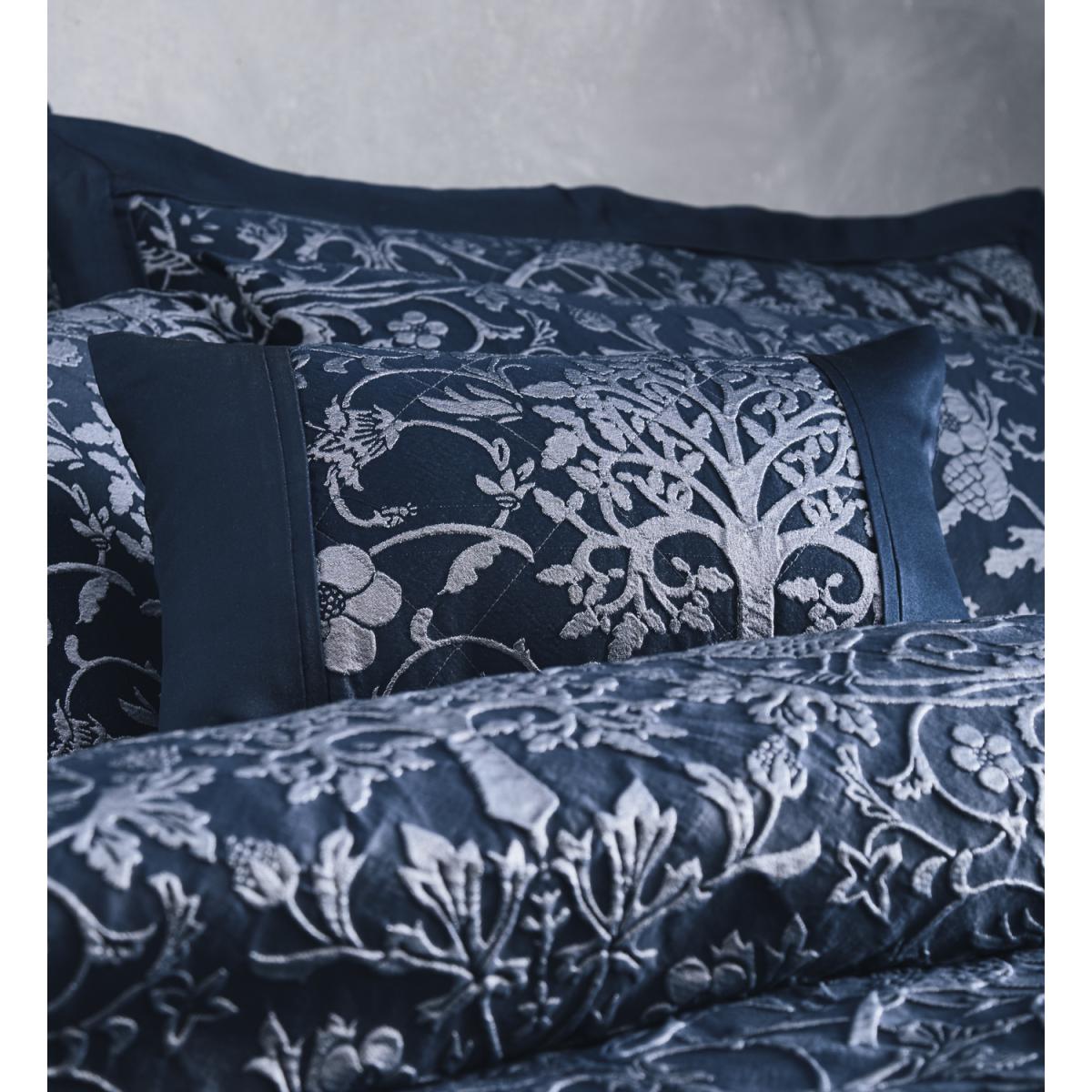 Oak Tree Boudoir Cushion - Midnight Blue – image 1